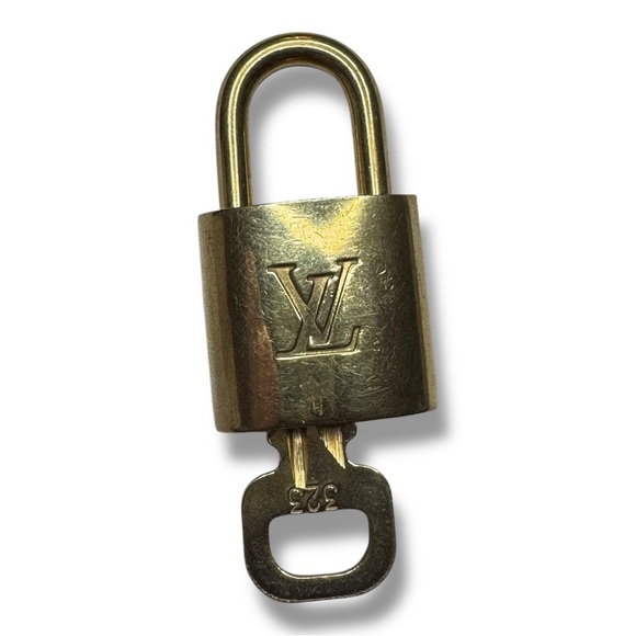 Louis Vuitton Accessories - Louis Vuitton Brass Lock & Key #323